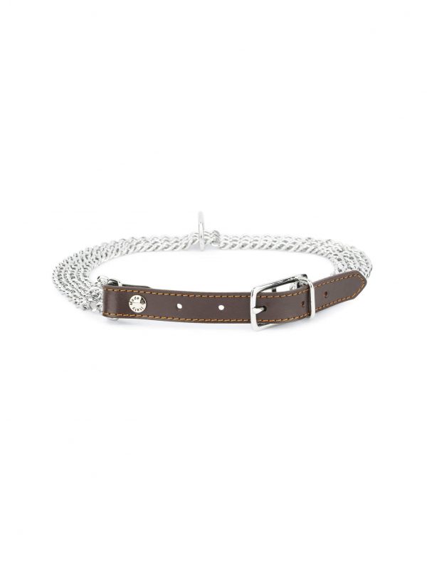 Brown Dog Triple Chain Collar 3