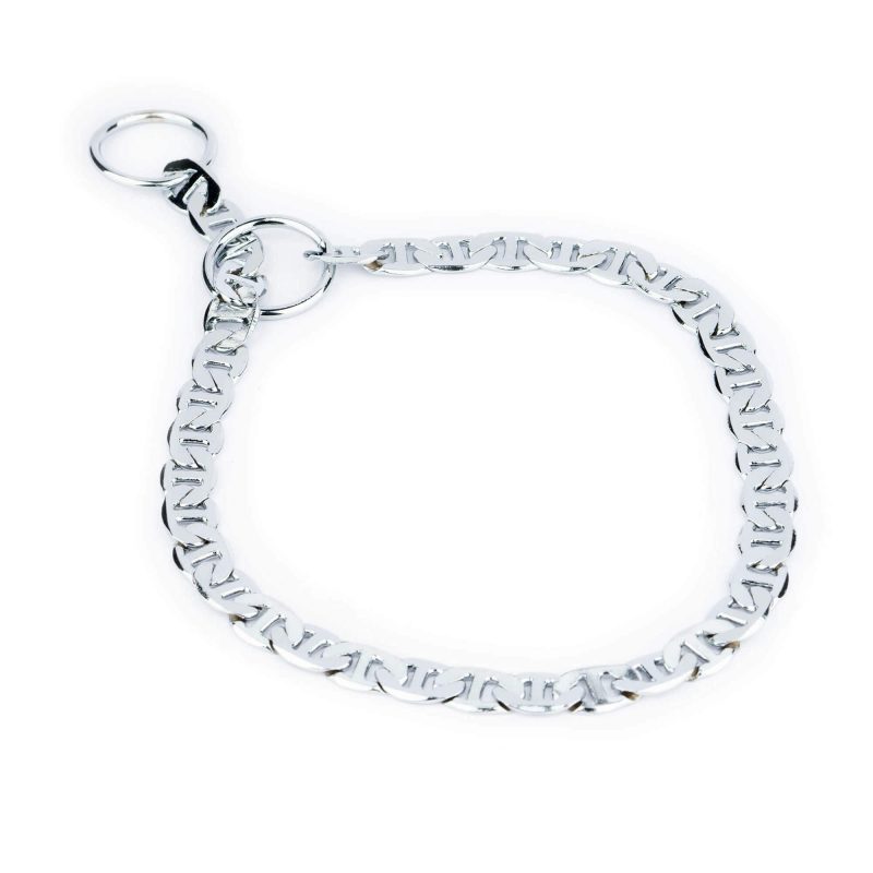 Figaro Chain Link Dog Collar Luxury 6