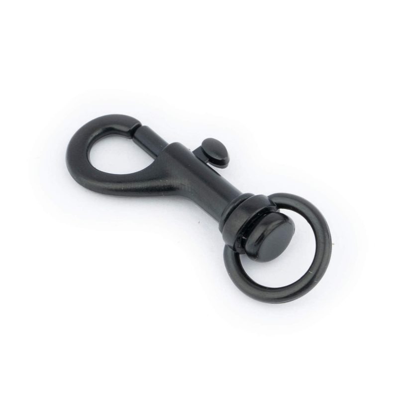 Spring Snap Hook 46 Mm Black Matte 3