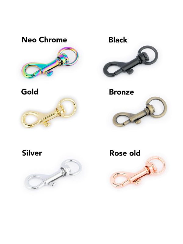 Spring Snap Hook 46 Mm Different Colors 2