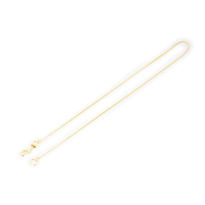 Dog Show Lead Snake Chain Gold Plated 2 mm 90 cm 3