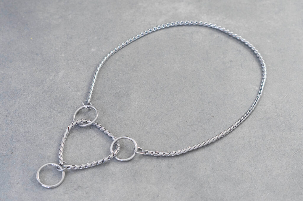 snake chain collar martingale